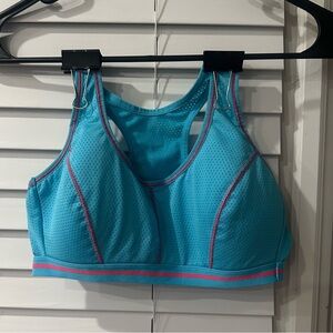 Joe Boxer Teal and Pink Sports Bra 🩵 Size Medium